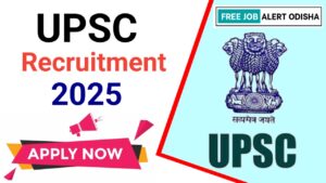 UPSC Recruitment 2025