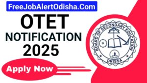 OTET Notification 2025